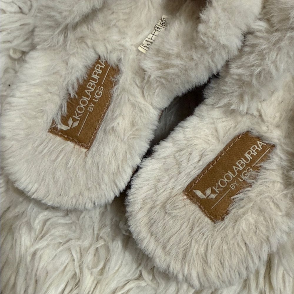 Koolaburra by UGGs Womens Ballia Faux
Fur Slipper Slides Size 7 In Cream - Picture 6 of 9